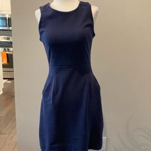 Navy blue dress